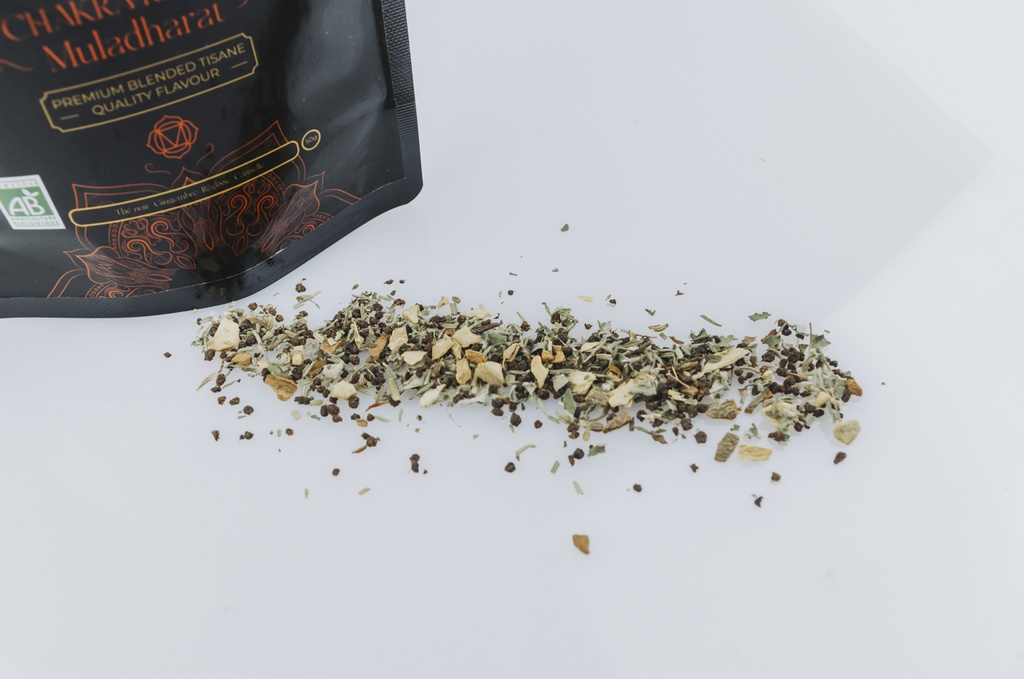 Thé Bio Chakra Racine – Ancrage et Énergie