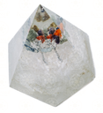 Orgonite Hexagonale - Équilibre & Lumière