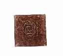 Orgonite moyenne Jaspe Rouge base.webp