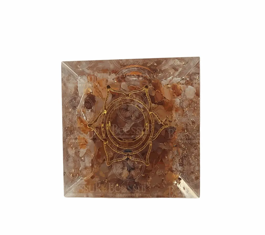 Orgonite moyenne Cornaline Base.webp