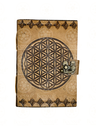Cuaderno artesanal Flor de la Vida