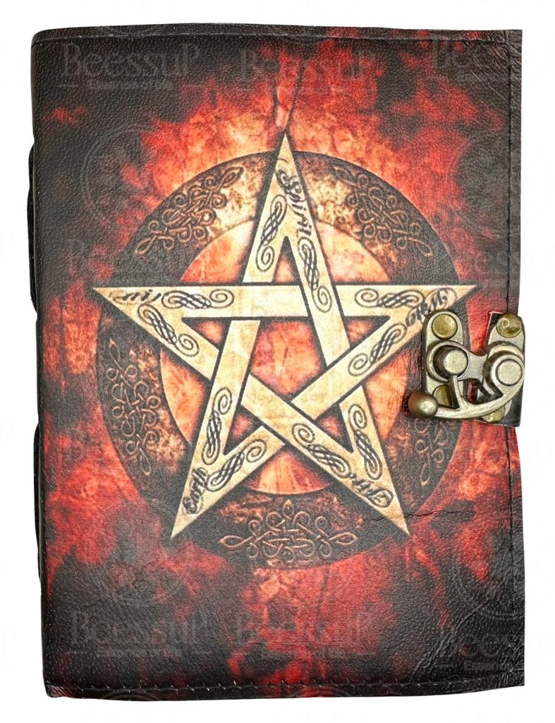 [BEE095] Cuaderno artesanal Pentáculo