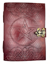 Cuaderno artesanal Pentagrama místico
