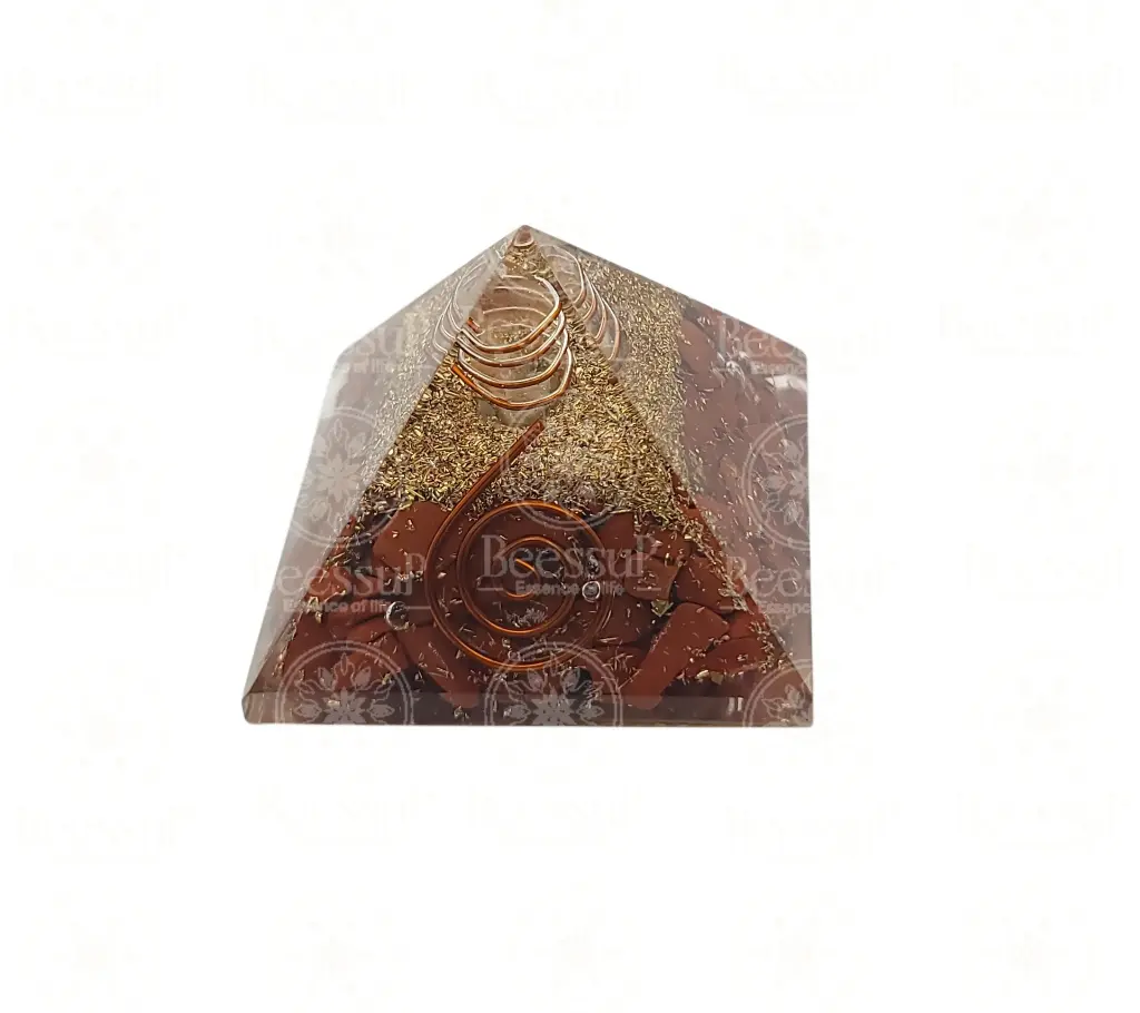 Orgonite Moyenne Jaspe Rouge