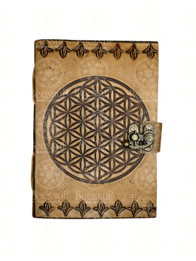 Cuaderno artesanal Flor de la Vida