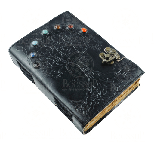 [BEE090] Cuaderno artesanal Árbol de la Vida Chakra