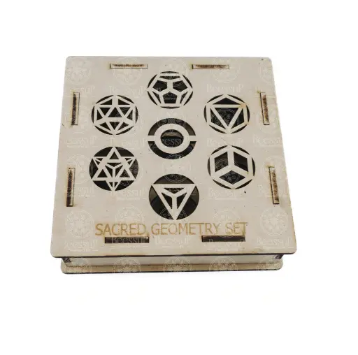 [BEE121] Cofres con 7 formas geométricas